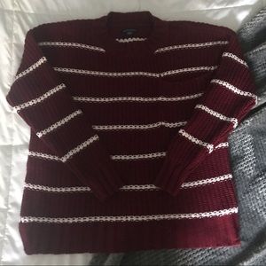 American Eagle Striped Sweater